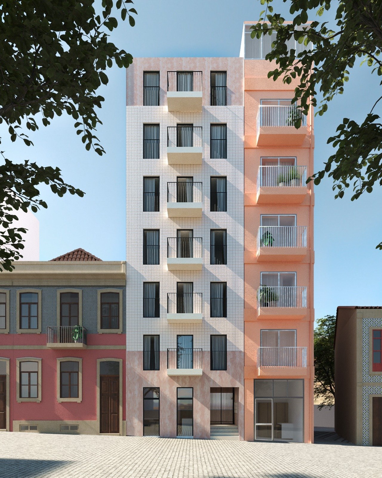 Pink Building